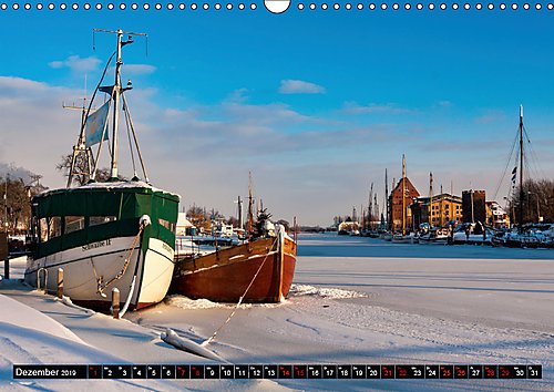 Hansestadt Greifswald (Wandkalender 2019 DIN A3 quer): Greifswald in schönen Bildern (Monatskalender, 14 Seiten ) (CALVENDO Orte) - 13