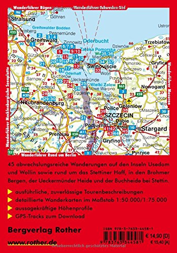 Usedom: mit Wollin und Stettiner Haff. 45 Touren. Mit GPS-Daten (Rother Wanderführer) - 2
