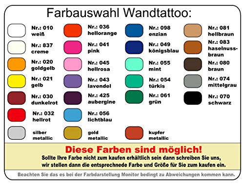 plot4u Wandtattoo Insel Rügen Wandaufkleber in 7 Größen und 25 Farben (67x80cm Braun) - 4
