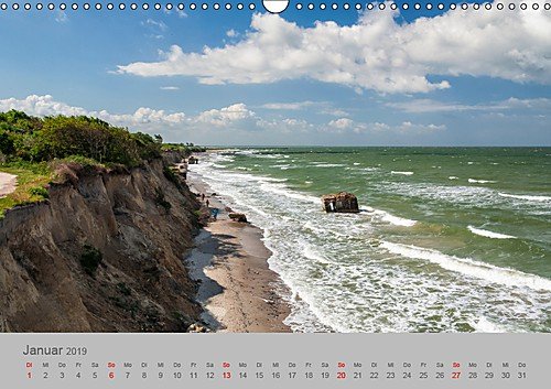 Ostsee, Fischland-Darß (Wandkalender 2019 DIN A3 quer): Bilder von Deutschlands schönster Halbinsel in der Ostsee. (Monatskalender, 14 Seiten ) (CALVENDO Natur) - 2