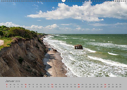 Ostsee, Fischland-Darß (Wandkalender 2019 DIN A2 quer): Bilder von Deutschlands schönster Halbinsel in der Ostsee. (Monatskalender, 14 Seiten ) (CALVENDO Natur) - 2