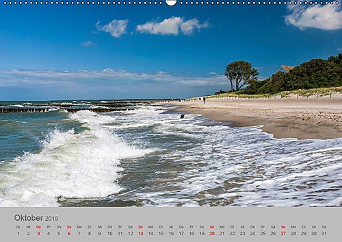 Ostsee, Fischland-Darß (Wandkalender 2019 DIN A2 quer): Bilder von Deutschlands schönster Halbinsel in der Ostsee. (Monatskalender, 14 Seiten ) (CALVENDO Natur) - 11