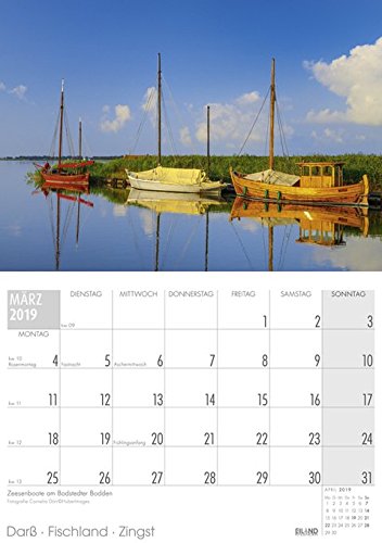 Darß - Fischland - Zingst - Kalender 2019 - 5